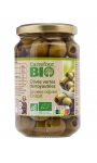 Olives vertes dénoyautées Carrefour Bio