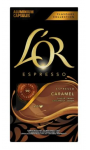 Café capsules saveur caramel L'Or