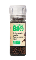 Poivre noir moulin Carrefour Bio