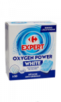 Tablettes Oxygen Power activateur linge blanc Carrefour Expert