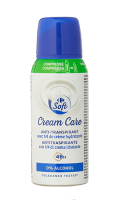 Déodorant spray anti-transpirant avec 1/4 crème hydratante et durée de 48h Carrefour Soft