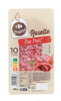 Rosette pur porc Carrefour Original