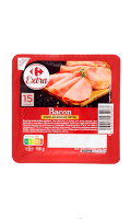 Bacon fumé au bois de Hètre Carrefour Extra