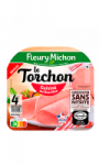 Jambon blanc sans nitrite Le Torchon Fleury Michon