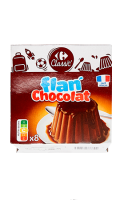 Flan au chocolat Carrefour Classic\'