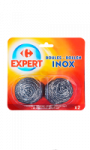 Éponges à récurer spirale inox Carrefour Extra