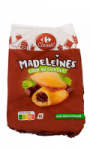 Madeleines coeur au chocolat Carrefour Classic\'