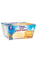 Desserts bébé dès 6 mois semoule P'tit Gourmand Nestlé