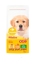 Croquettes pour chien junior multi variétés Carrefour Companino