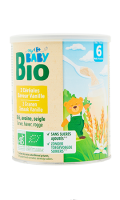 Céréales pour bébé bio saveur vanille dès 6 mois Carrefour Baby Bio