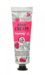 Crème pour les mains parfum framboise Carrefour Soft