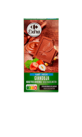 Chocolat au lait Gianduja noisettes Carrefour Extra