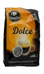 Dosettes de café souples Dolce Carrefour Sensation