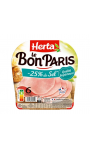 Jambon sel réduit Le Bon Paris Herta