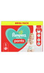 Couches-culotte taille 5 : 12-17 kg baby dry Pampers