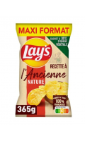 Chips à l'ancienne nature maxi format refermable Lay's