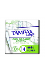 Tampons Compak Coton Protection Super Avec Applicateur Tampax
