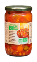 Légumes cuisinés bio pour couscous Carrefour Bio