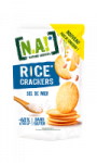 Biscuits apéritifs crackers de riz sel de mer N.A!
