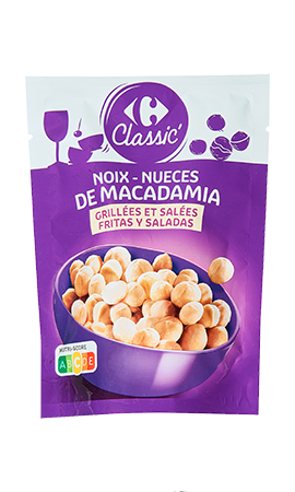 Cacahuètes grillées salées CARREFOUR CLASSIC