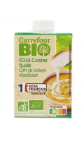 Soja bio cuisine Carrefour Bio