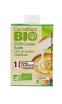 Soja bio cuisine Carrefour Bio