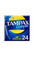 Tampons Compak Régulier Avec Applicateur Tampax