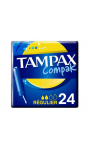 Tampons Compak Régulier Avec Applicateur Tampax