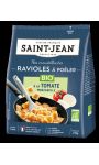 Pâtes fraîches bio ravioles tomate/mozzarella Saint-Jean