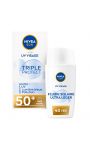 Protection Solaire Crème Triple Protect Uv Face Specialiste Spf50+ Nivea