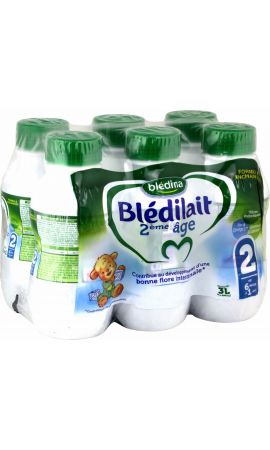 30 boîtes de lait Blédilait 2ème âge à tester GRATUITEMENT