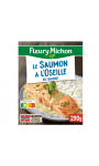Plat cuisiné saumon à l'oseille riz basmati Fleury Michon