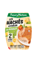 Haché de poulet grillé Fleury Michon