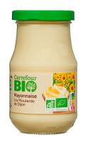 Mayonnaise à la moutarde de Dijon Carrefour Bio