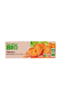 Biscuits bio palmiers pur beurre Carrefour Bio
