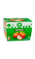 Compote pommes Carrefour Classic\'