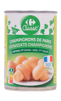 Champignons de Paris entiers Carrefour Classic\'