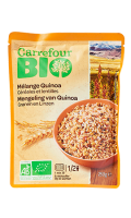 Mélange quinoa céréales et lentilles Carrefour Bio