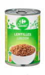 Lentilles Carrefour Classic'