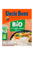 Riz long grain Bio en sachet cuisson x3 Uncle Ben\'s