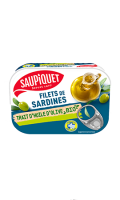 Filets de Sardines trait d\'huile d\'olive Saupiquet