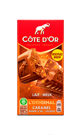 Tablette de chocolat au lait L'Original COTE D'OR