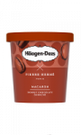 Glace macaron double chocolat ganache Häagen-Dazs
