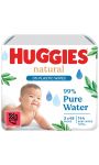 Natural lingettes bébé à l'eau Huggies