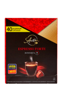 Café capsules Espresso Forte Carrefour Sélection