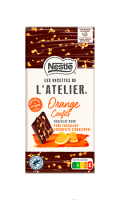 Tablette de chocolat noir orange confite Nestlé Les Recettes de l\'Atelier
