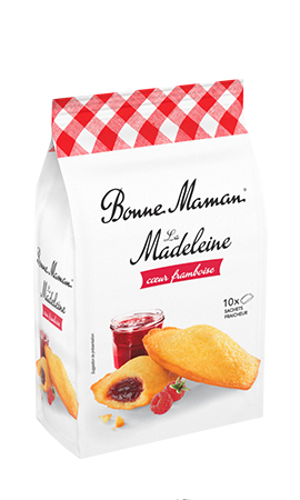 Madeleines pur beurre BONNE MAMAN : le sachet de 12 - 300 g à Prix Carrefour