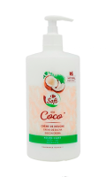 Crème de douche nourrissant coco Carrefour Soft