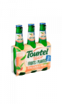 Bière sans alcool au jus de pêche blanche et thé vert Tourtel Twist