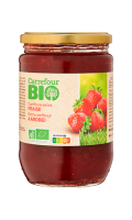 Confiture bio fraise Carrefour Bio
